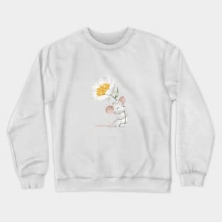 Peony mouse Crewneck Sweatshirt